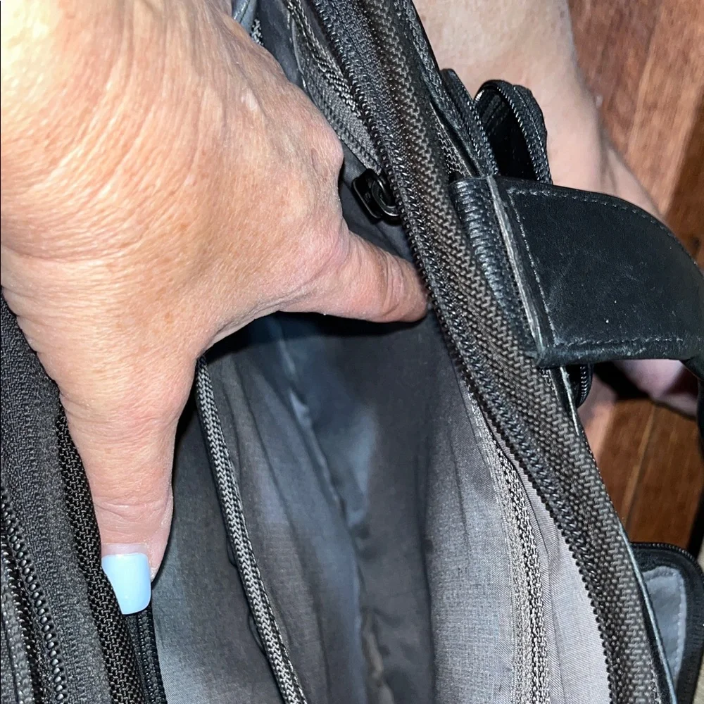 Tumi Black Briefcase for Men